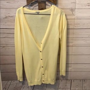 Yellow Charlotte Russe Cardigan